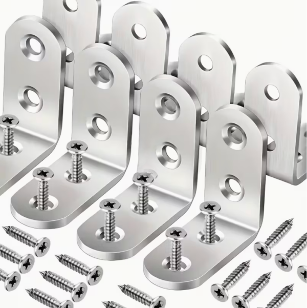 Heavy Duty L Shaped Brackets 50pcs
