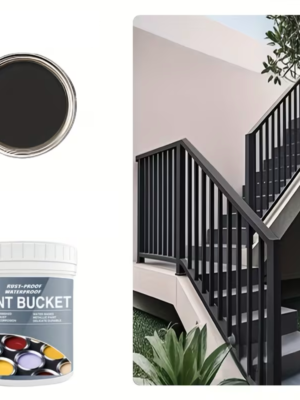 darkgrey 500g Dark Grey Water Based Rust Proof Metal Paint