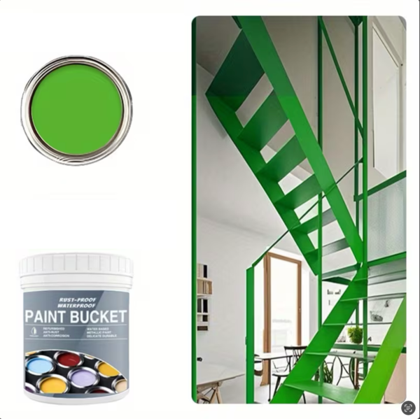 500g Green Water Based Rust Proof Metal Paint