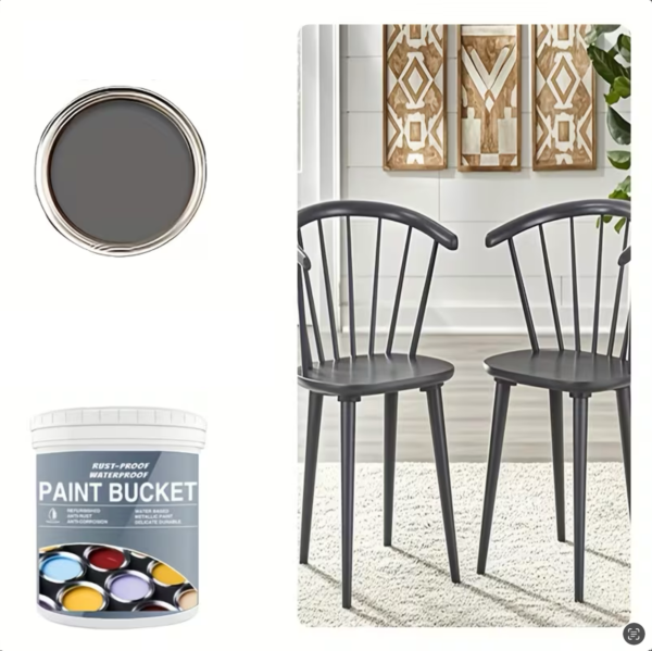 grey 500g Grey Water Based Rust Proof Metal Paint