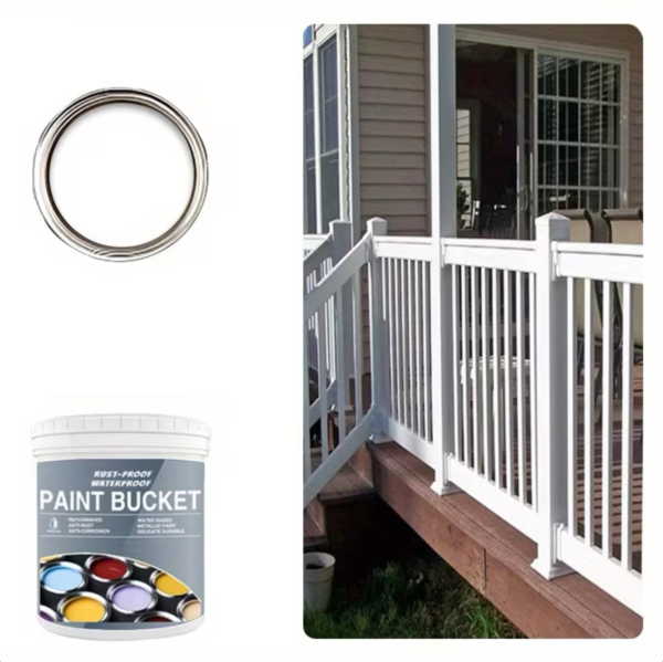 500g White Water Based Rust Proof Metal Paint