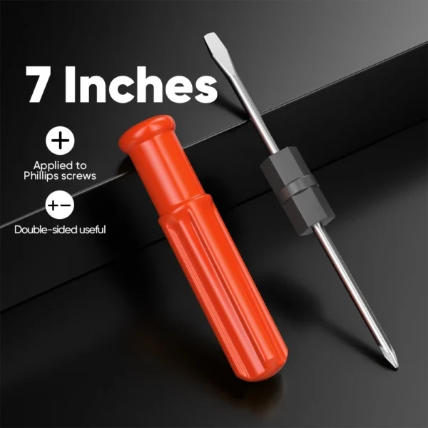 2‑in‑1 Dual Function Cross Screwdriver